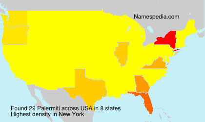 Surname Palermiti in USA Surname Palermiti in USA