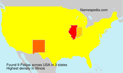 Surname Palijas in USA Surname Palijas in USA