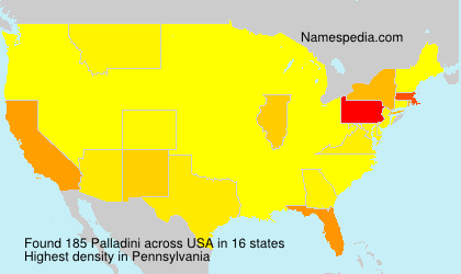 Surname Palladini in USA Surname Palladini in USA