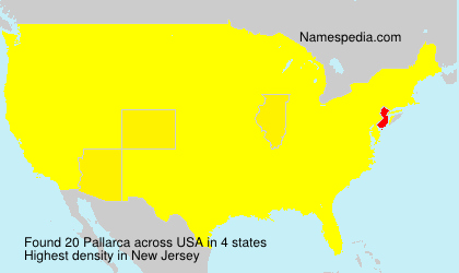 Surname Pallarca in USA Surname Pallarca in USA