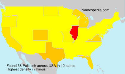 Surname Pallasch in USA Surname Pallasch in USA