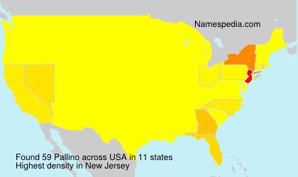 Surname Pallino in USA Surname Pallino in USA