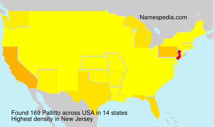 Surname Pallitto in USA Surname Pallitto in USA