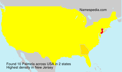Surname Palmela in USA Surname Palmela in USA