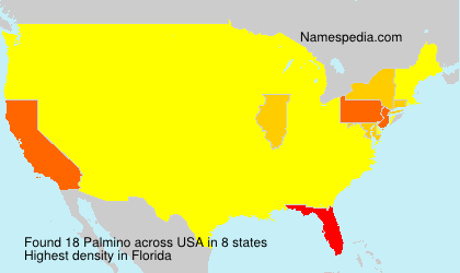 Surname Palmino in USA Surname Palmino in USA