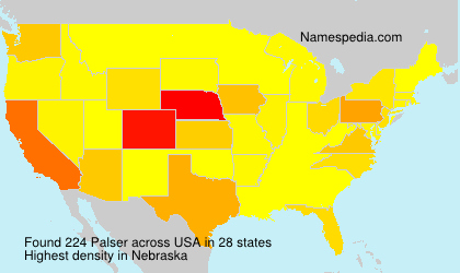 Surname Palser in USA Surname Palser in USA