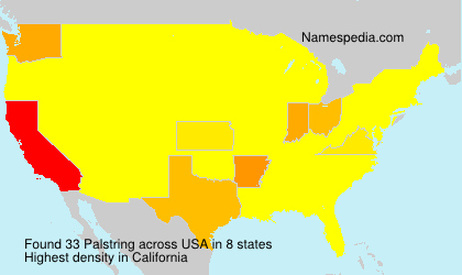 Surname Palstring in USA Surname Palstring in USA