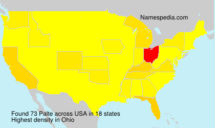 Surname Palte in USA Surname Palte in USA