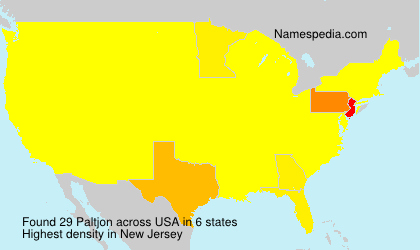 Surname Paltjon in USA Surname Paltjon in USA