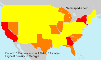 Surname Pammy in USA Surname Pammy in USA
