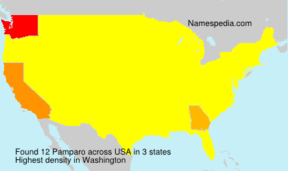 Surname Pamparo in USA Surname Pamparo in USA