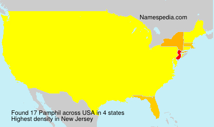 Surname Pamphil in USA Surname Pamphil in USA