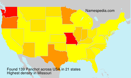 Surname Panchot in USA Surname Panchot in USA