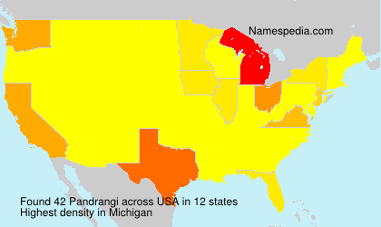Surname Pandrangi in USA Surname Pandrangi in USA