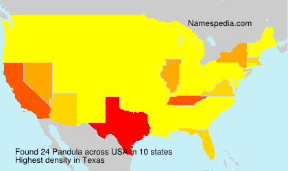 Surname Pandula in USA Surname Pandula in USA