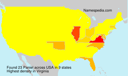 Surname Paniel in USA Surname Paniel in USA