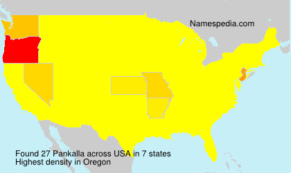 Surname Pankalla in USA Surname Pankalla in USA