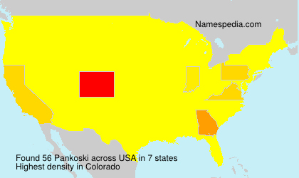 Surname Pankoski in USA Surname Pankoski in USA