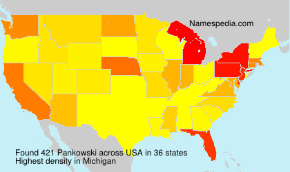 Surname Pankowski in USA Surname Pankowski in USA