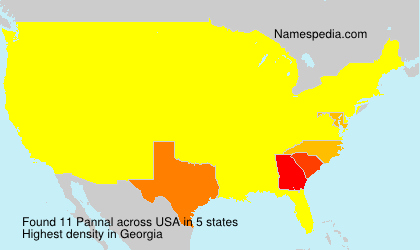 Surname Pannal in USA Surname Pannal in USA