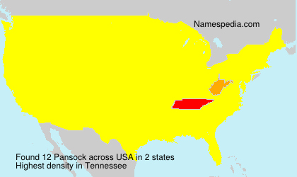 Surname Pansock in USA Surname Pansock in USA
