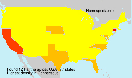 Surname Pantha in USA Surname Pantha in USA