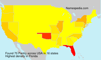 Surname Pantry in USA Surname Pantry in USA