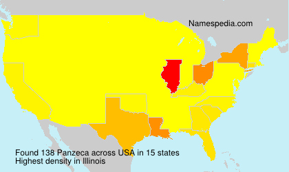 Surname Panzeca in USA Surname Panzeca in USA