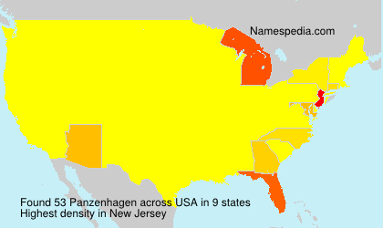 Surname Panzenhagen in USA Surname Panzenhagen in USA