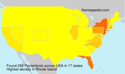 Surname Paolantonio in USA Surname Paolantonio in USA