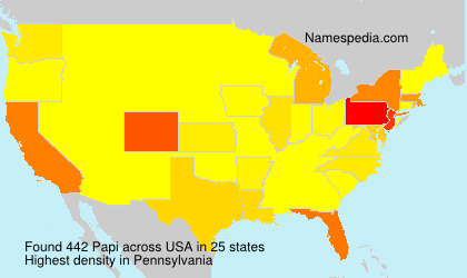 Surname Papi in USA Surname Papi in USA