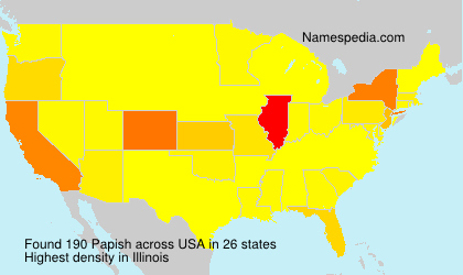 Surname Papish in USA Surname Papish in USA