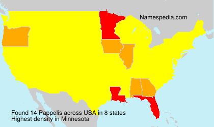 Surname Pappelis in USA Surname Pappelis in USA