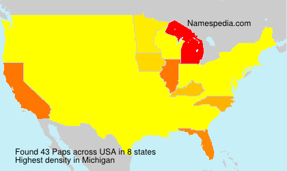 Surname Paps in USA Surname Paps in USA