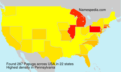 Surname Papuga in USA Surname Papuga in USA