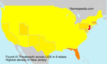 Surname Paraboschi in USA Surname Paraboschi in USA