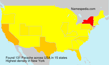 Surname Parache in USA Surname Parache in USA