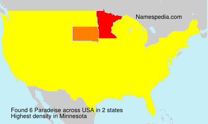 Surname Paradeise in USA Surname Paradeise in USA