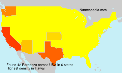 Surname Paradeza in USA Surname Paradeza in USA