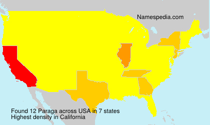 Surname Paraga in USA Surname Paraga in USA