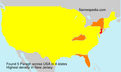 Surname Paragh in USA Surname Paragh in USA