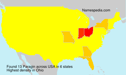 Surname Paragin in USA Surname Paragin in USA