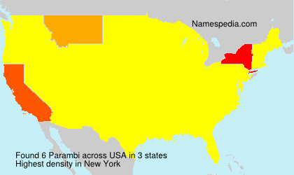 Surname Parambi in USA Surname Parambi in USA