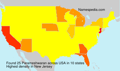 Surname Parameshwaran in USA Surname Parameshwaran in USA