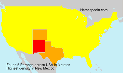 Surname Parango in USA Surname Parango in USA