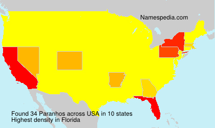 Surname Paranhos in USA Surname Paranhos in USA