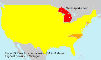 Surname Parankusham in USA Surname Parankusham in USA