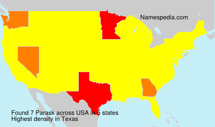 Surname Parask in USA Surname Parask in USA