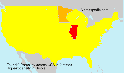 Surname Paraskov in USA Surname Paraskov in USA