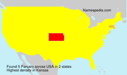 Surname Parcaro in USA Surname Parcaro in USA